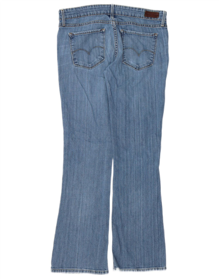 Jeans bootcut da donna LEVI'S US 6 medio W32 L29 cotone blu
