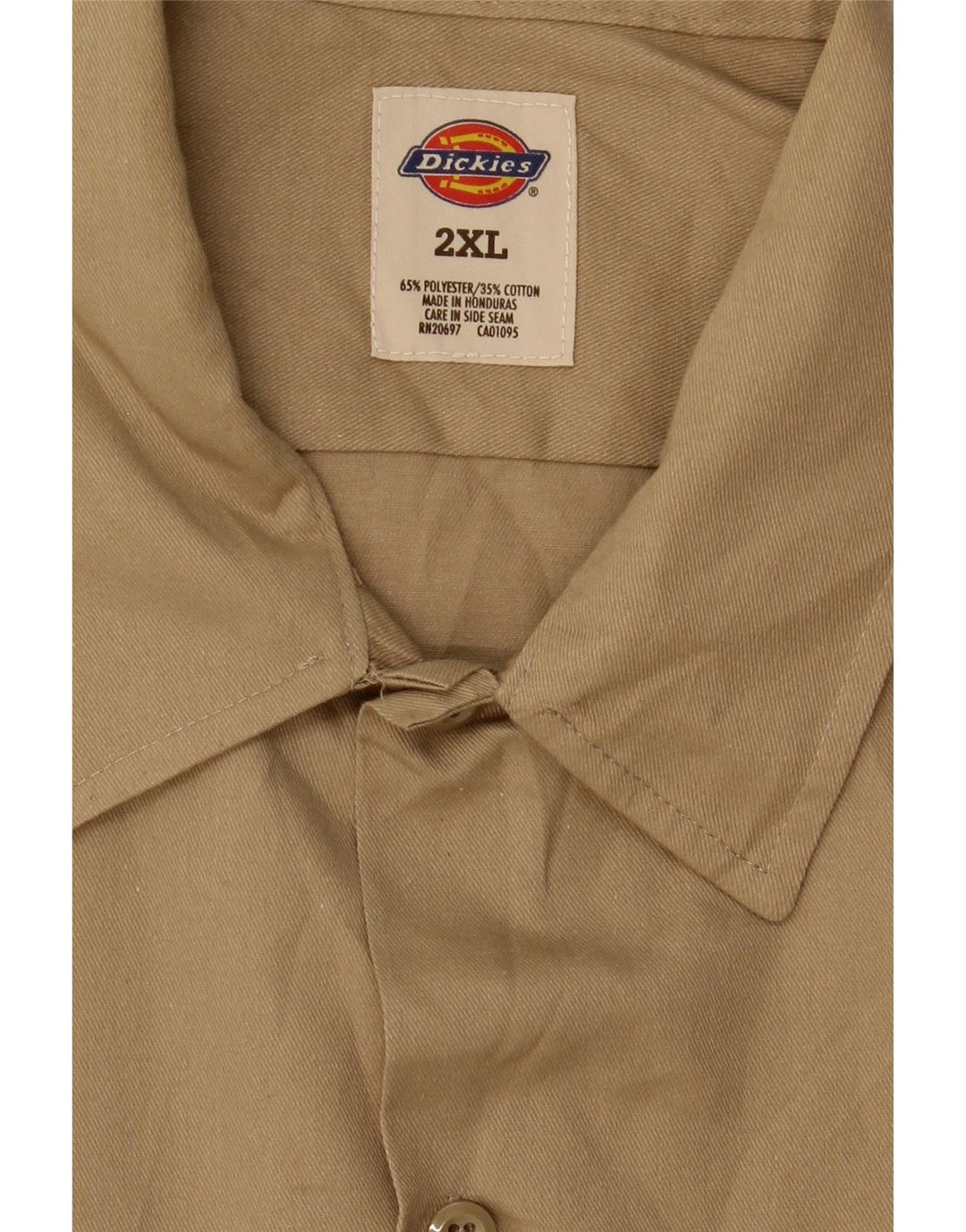 Camicia da uomo Dickies 2XL Poliestere marrone