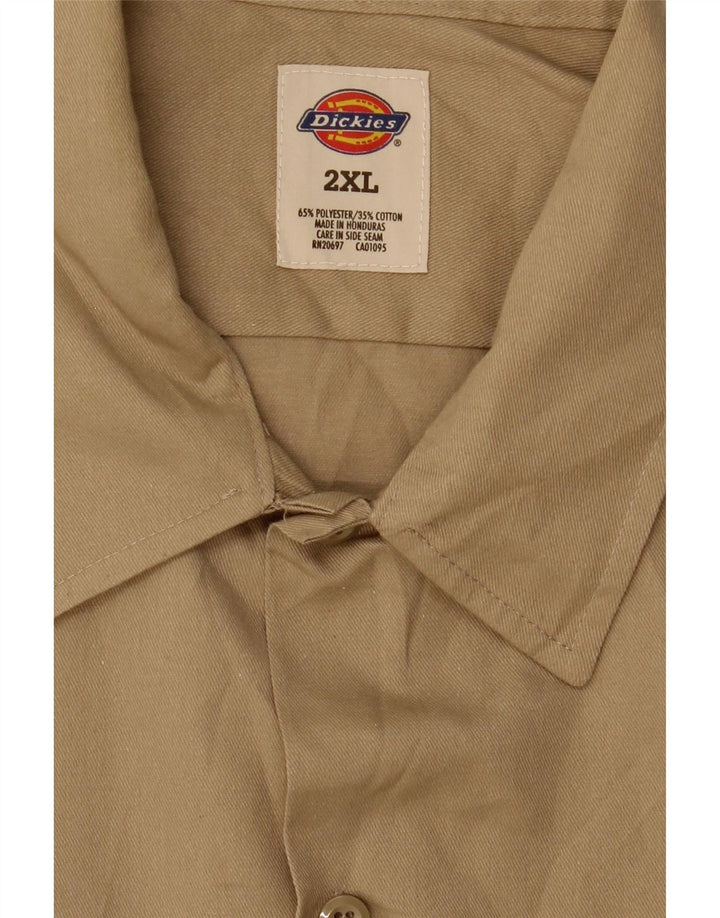 Camicia da uomo Dickies 2XL Poliestere marrone