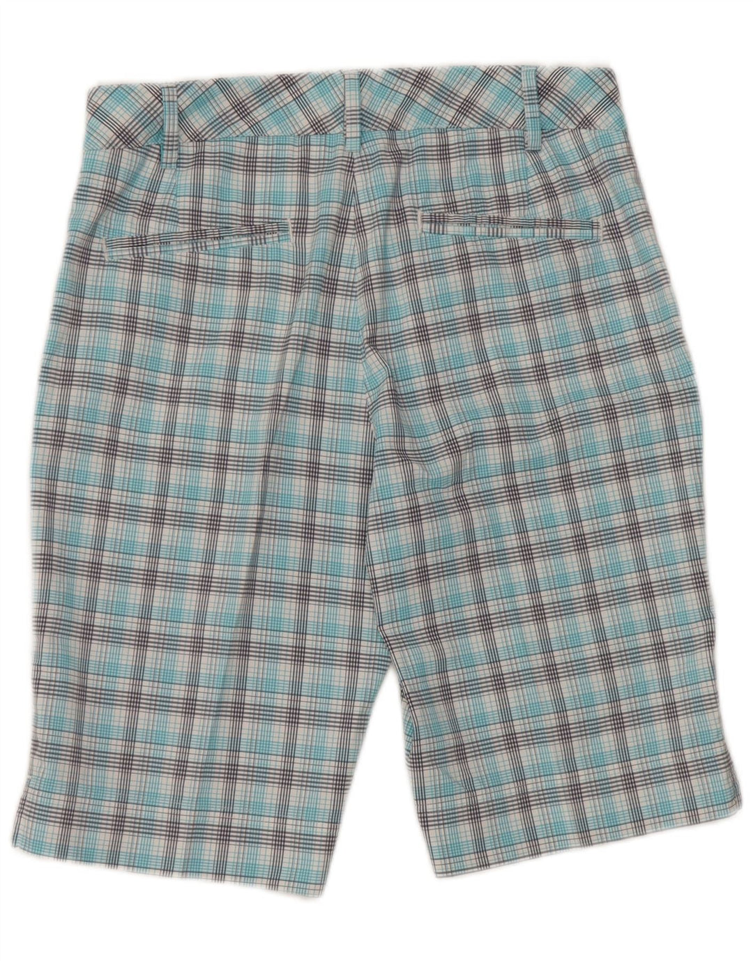 Pantaloncini chino da uomo Puma UK 8 Small W28 blu a quadri