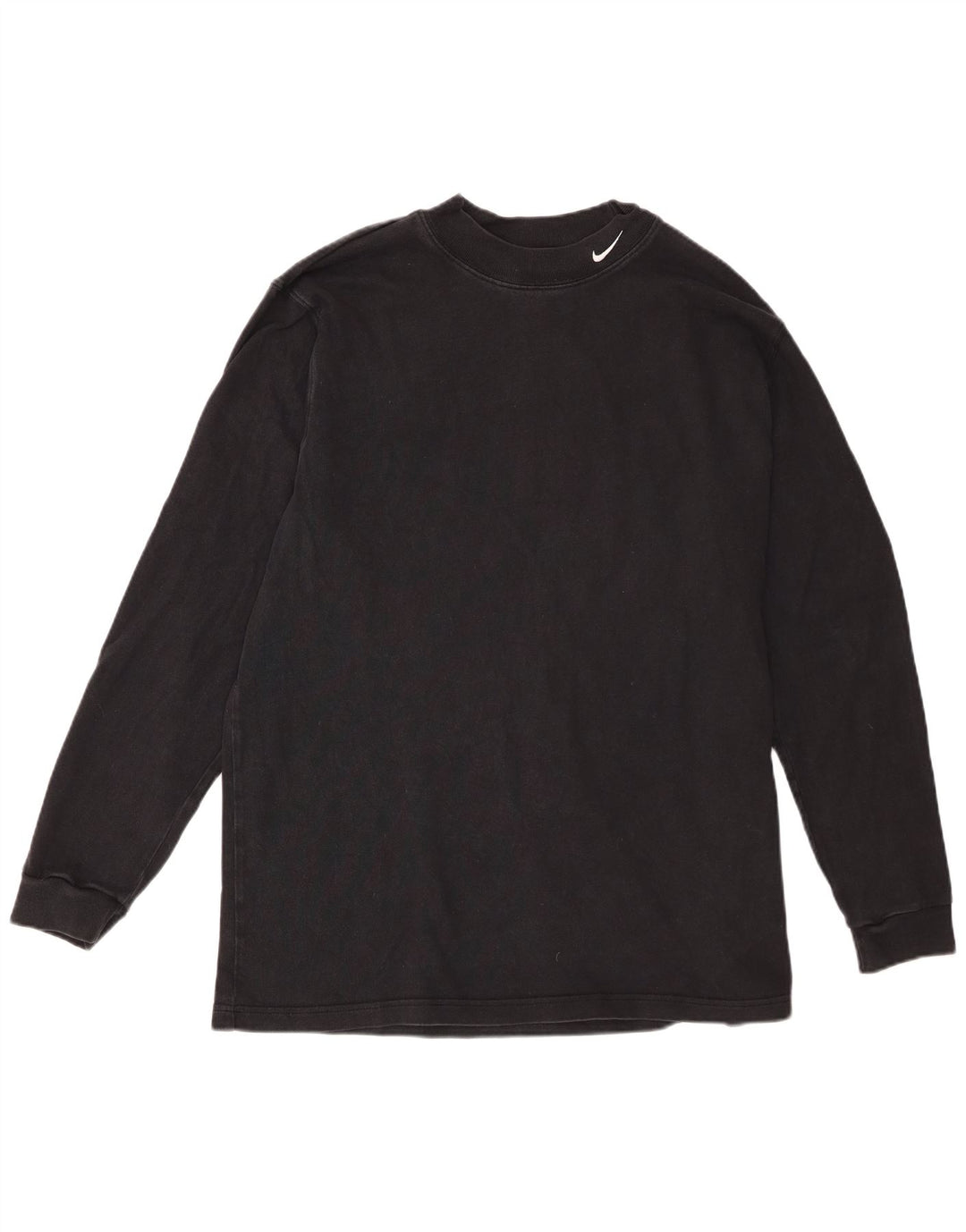 Top Nike da uomo a maniche lunghe XL in cotone nero