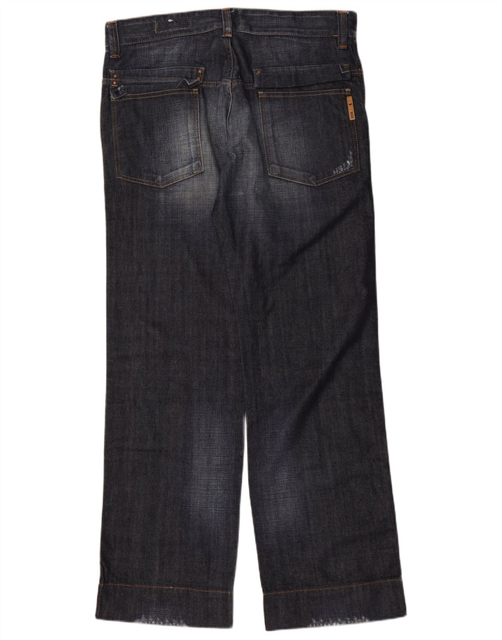 Jeans larghi da uomo Gas W34 L34 cotone blu navy