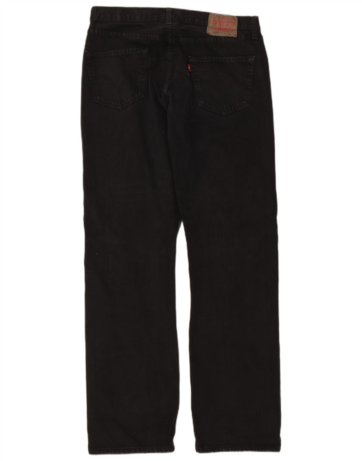 Levi's Uomo 501 Jeans dritti W36 L34 Cotone Nero