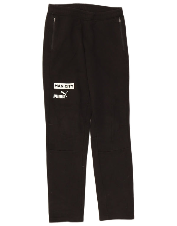 Pantaloni da tuta con grafica Puma da ragazzo 13-14 anni in cotone nero