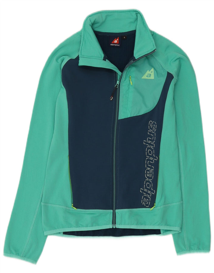 Giacca da tuta da donna Alpenplus UK 10 Small Turchese Colourblock