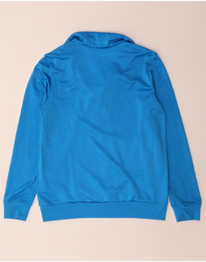 Giacca Top della tuta da ragazzo ADIDAS 13-14 anni in poliestere blu