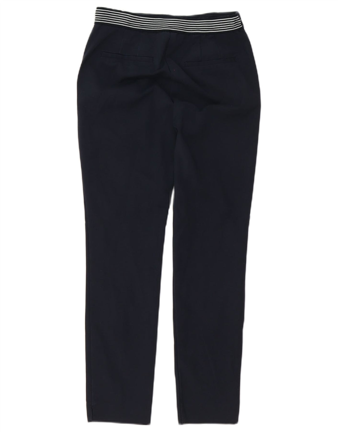 Pantaloni chino slim da donna Zara piccoli W26 L26 blu navy