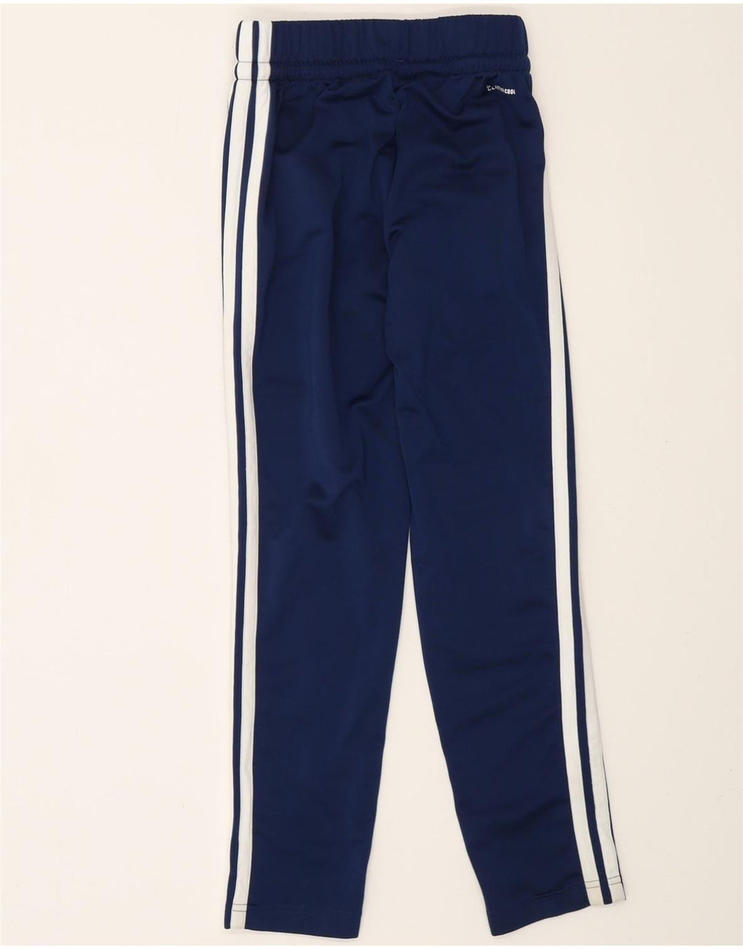 Pantaloni della tuta ADIDAS da ragazzo Climacool 9-10 anni in poliestere blu navy