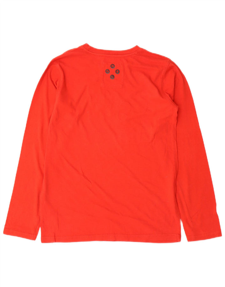 Desigual Maglietta grafica da bambino a maniche lunghe 13-14 anni in cotone rosso