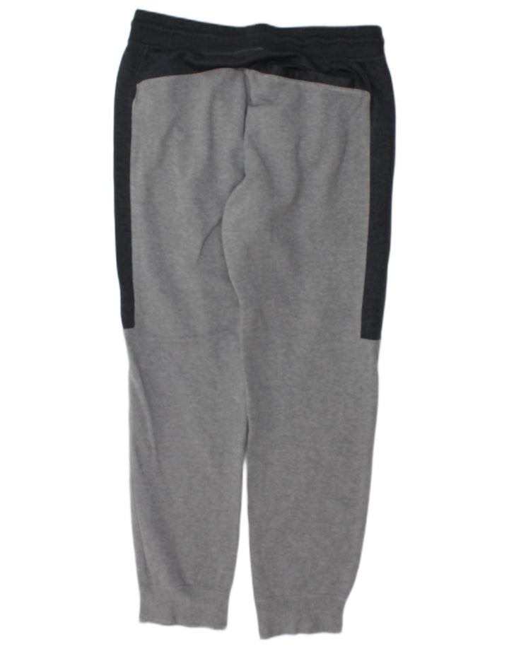 Pantaloni da tuta da uomo Nike Joggers in cotone color block grigio medio