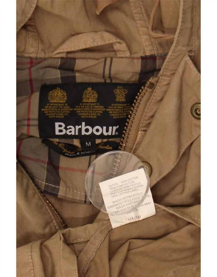 Giacca Parka con cappuccio da uomo Barbour UK 38 Cotone beige medio