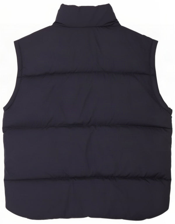 Gilet imbottito reversibile da uomo Asics UK 42 XL Navy Blue Poliestere