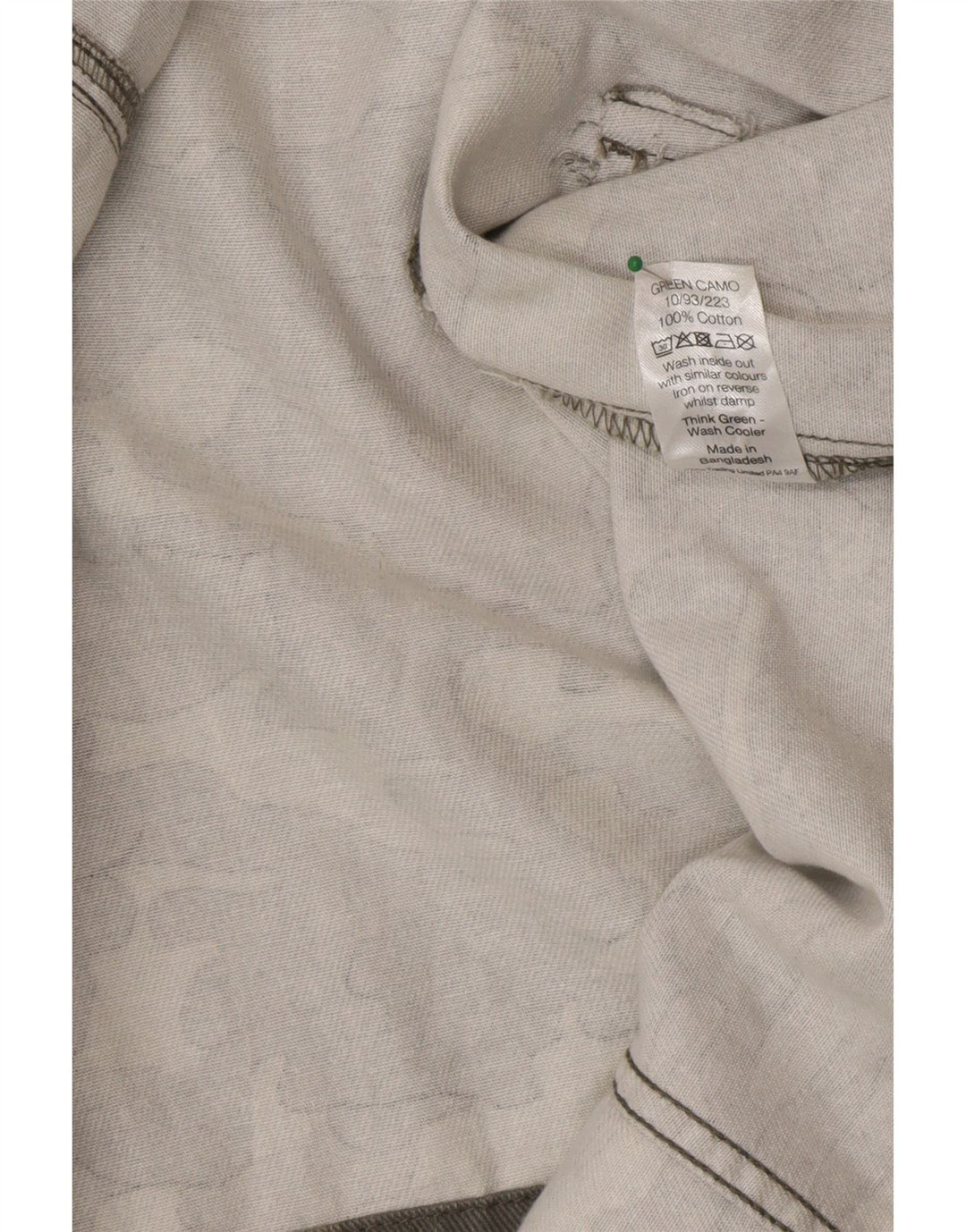 Giacca militare da donna M&Co UK 12 Cotone mimetico verde medio