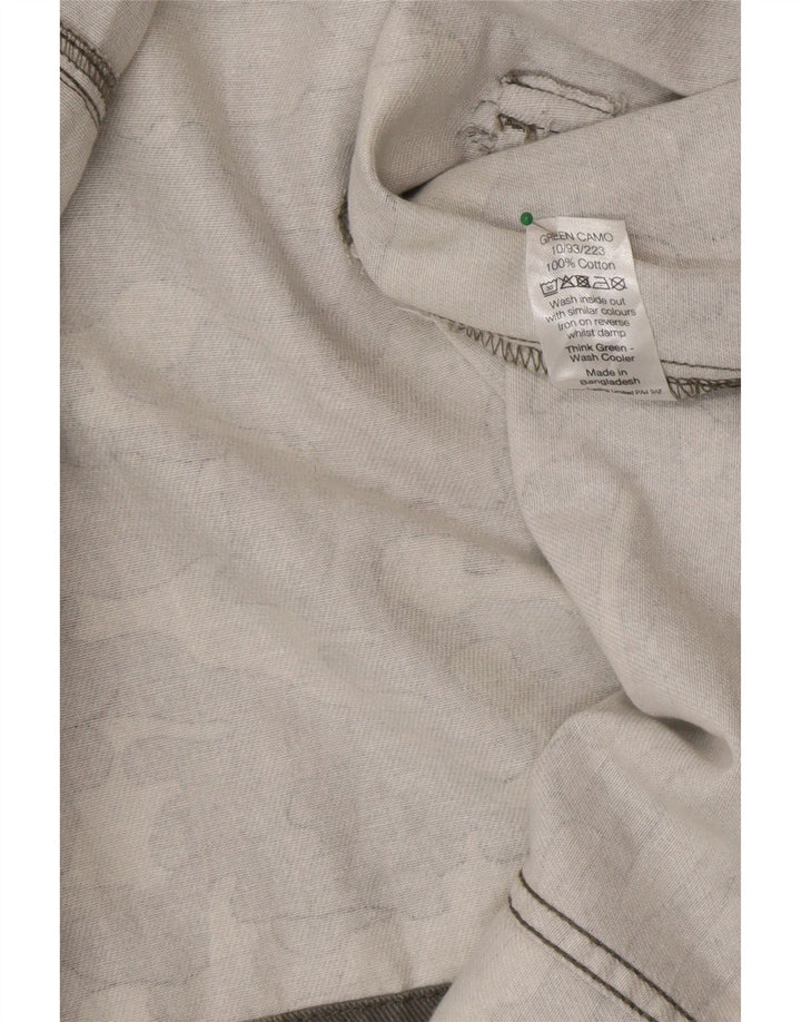 Giacca militare da donna M&Co UK 12 Cotone mimetico verde medio