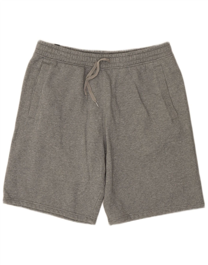 Pantaloncini sportivi da uomo Puma Large in cotone grigio