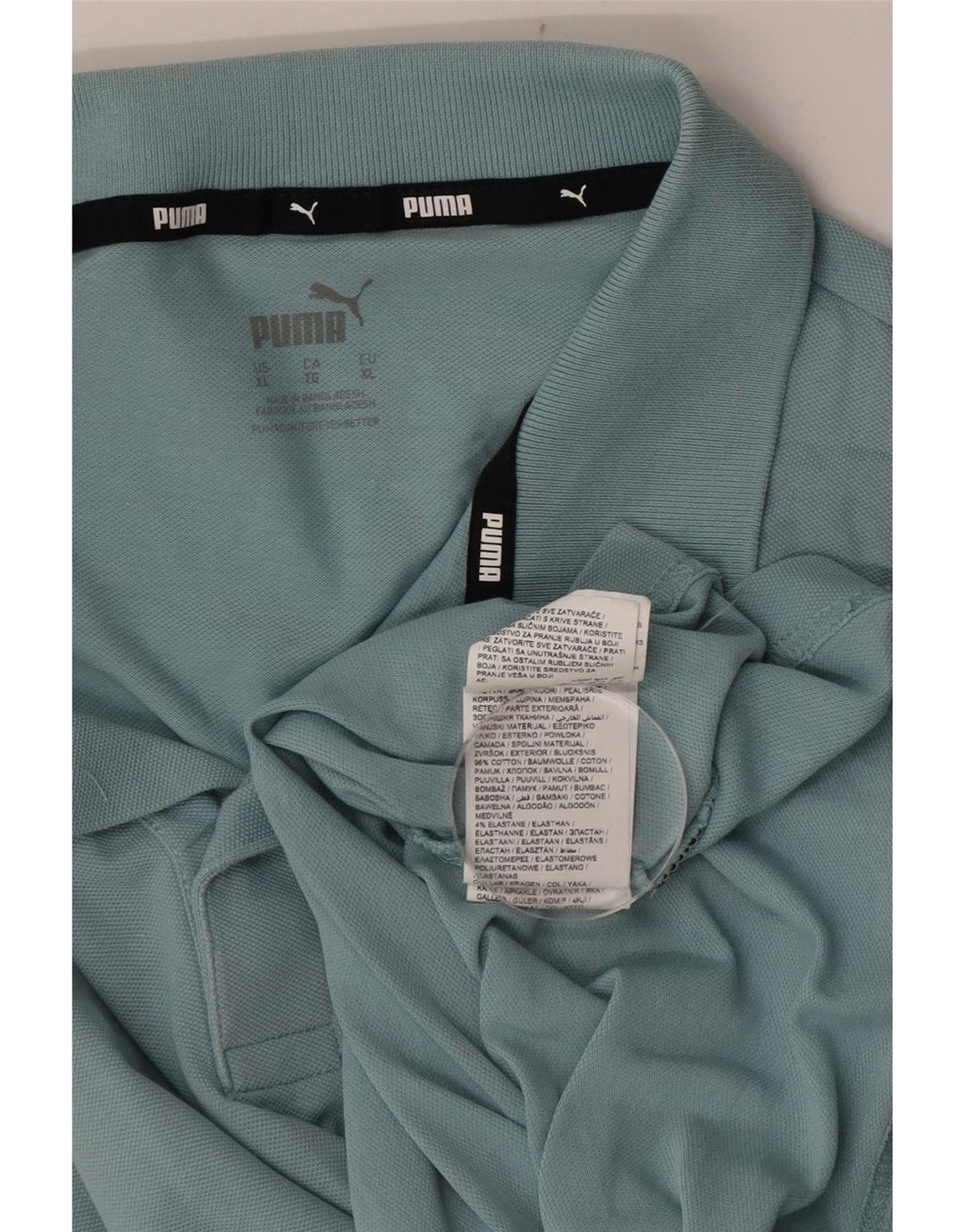 Polo Puma Uomo XL Blu