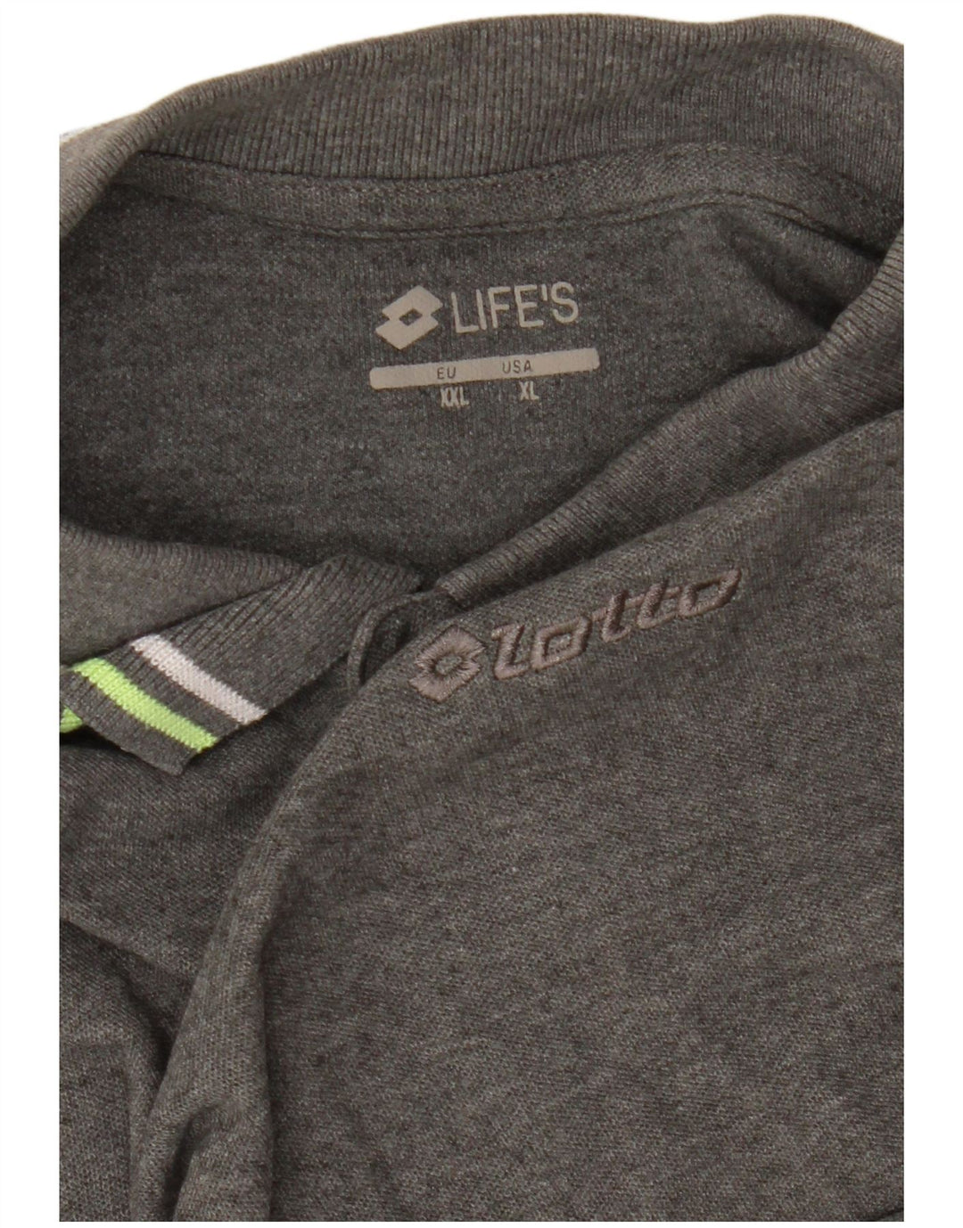 Polo da uomo LOTTO XL grigia