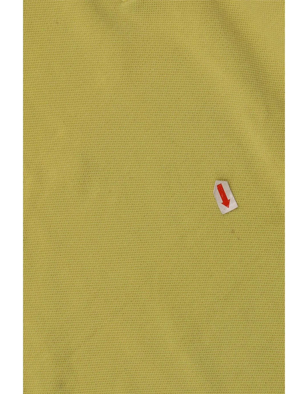 Polo Lacoste da uomo vestibilità classica taglia 7 2XL cotone giallo