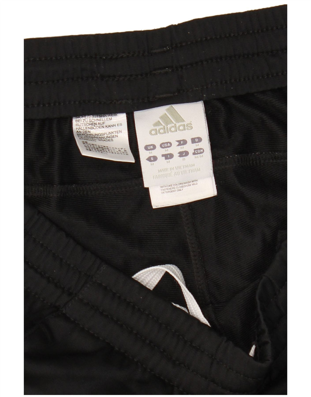 Pantaloni da tuta da uomo Adidas Medium Nero Poliestere