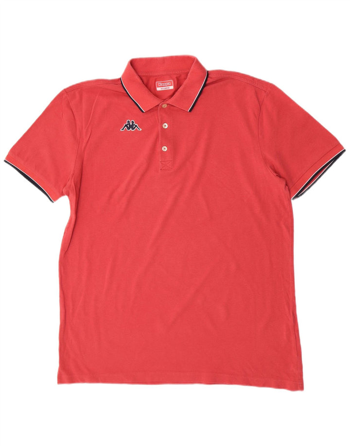 Polo Kappa Uomo 2XL Cotone Rosa