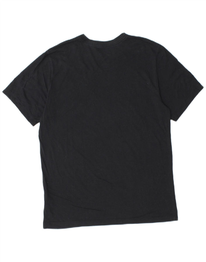 T-shirt grafica Nike da uomo con taglio atletico, colore nero medio