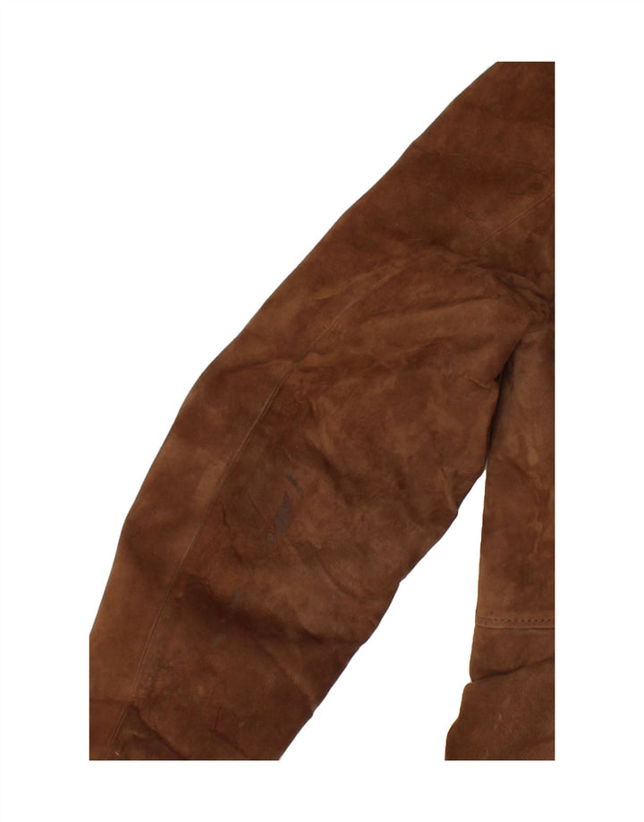 Cappotto in shearling da donna VINTAGE IT 52 2XL Marrone