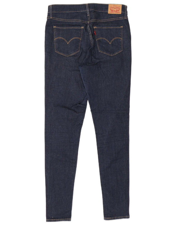 Levi's Womens 720 High Rise Super Skinny Jeans W30 L30 Blue Cotton