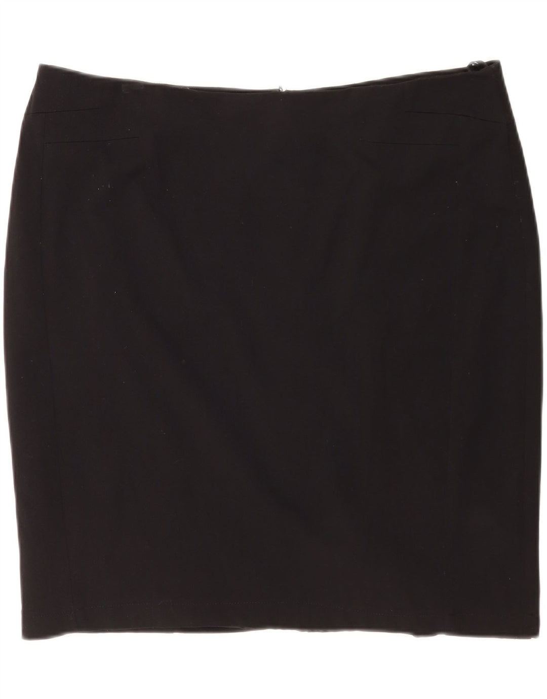Gonna a tubino da donna Marks & Spencer UK 20 2XL W38 Poliestere nero