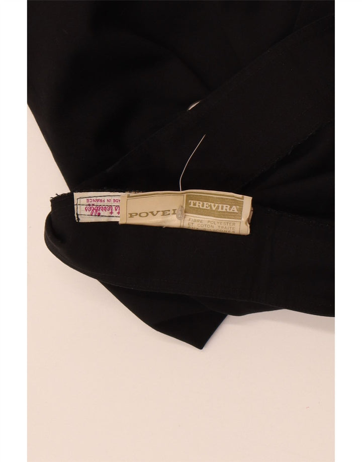 Gonna a portafoglio da donna Trevira W32 grande poliestere nero