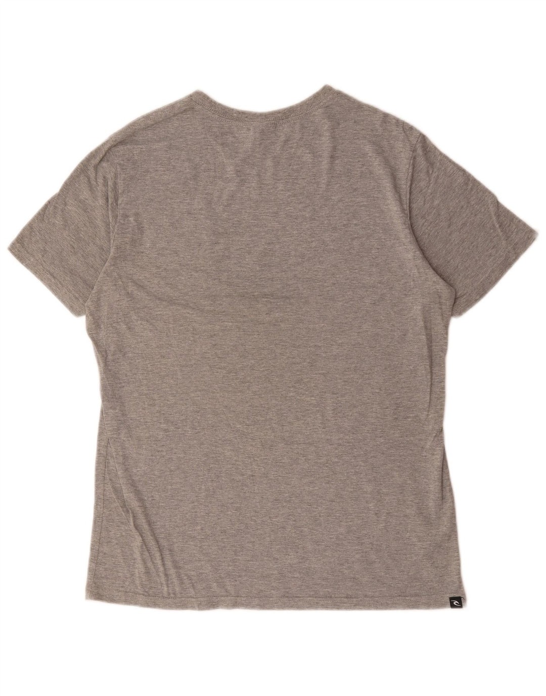 T-shirt da uomo Rip Curl Top piccolo in cotone chiazzato grigio