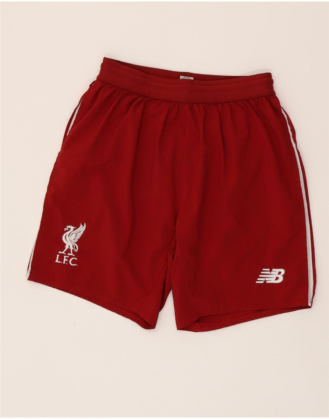 Pantaloncini sportivi con grafica Liverpool da ragazzo NEW BALANCE 12-13 anni XL Borgogna