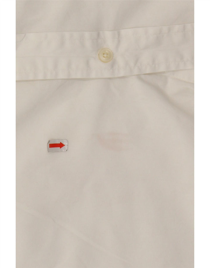 POLO RALPH LAUREN Camicia a maniche corte da uomo 2XL Cotone bianco