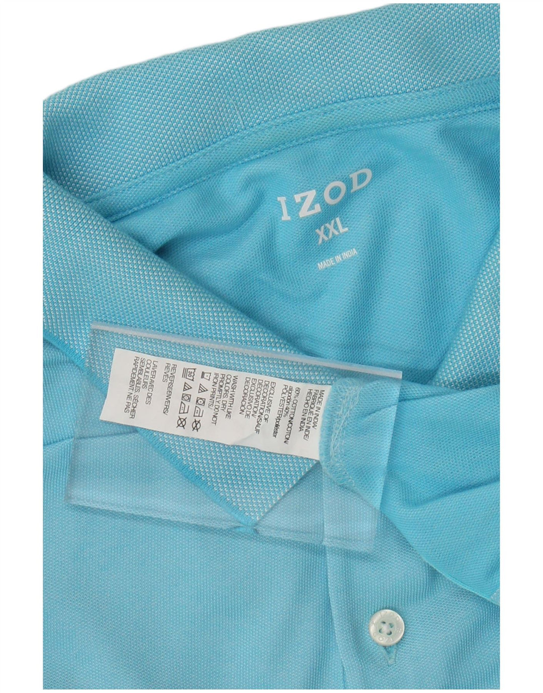 Polo da uomo IZOD 2XL in cotone blu