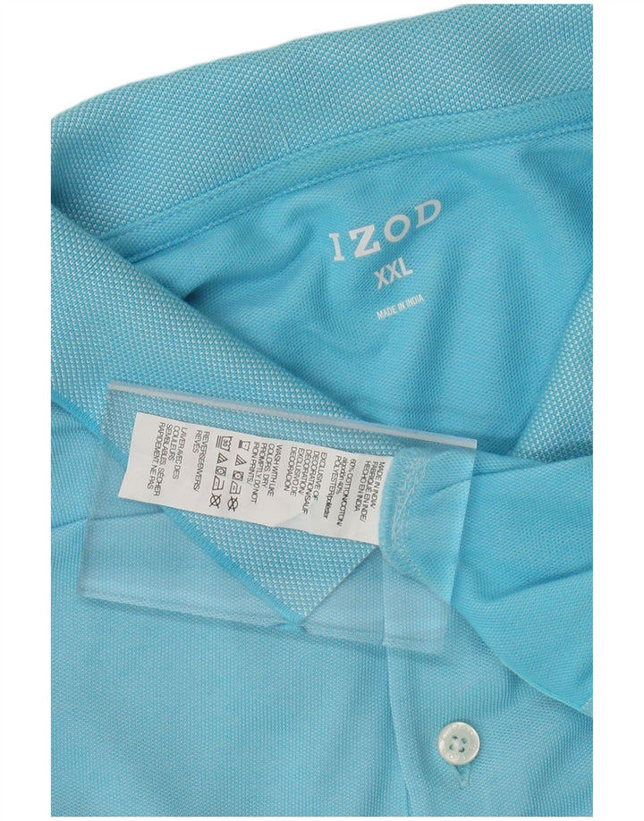 Polo da uomo IZOD 2XL in cotone blu