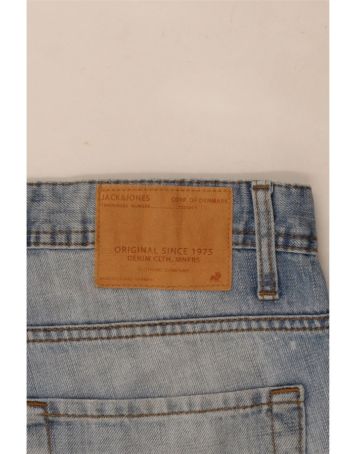 Pantaloncini di jeans da uomo Jack & Jones W32 Blu medio