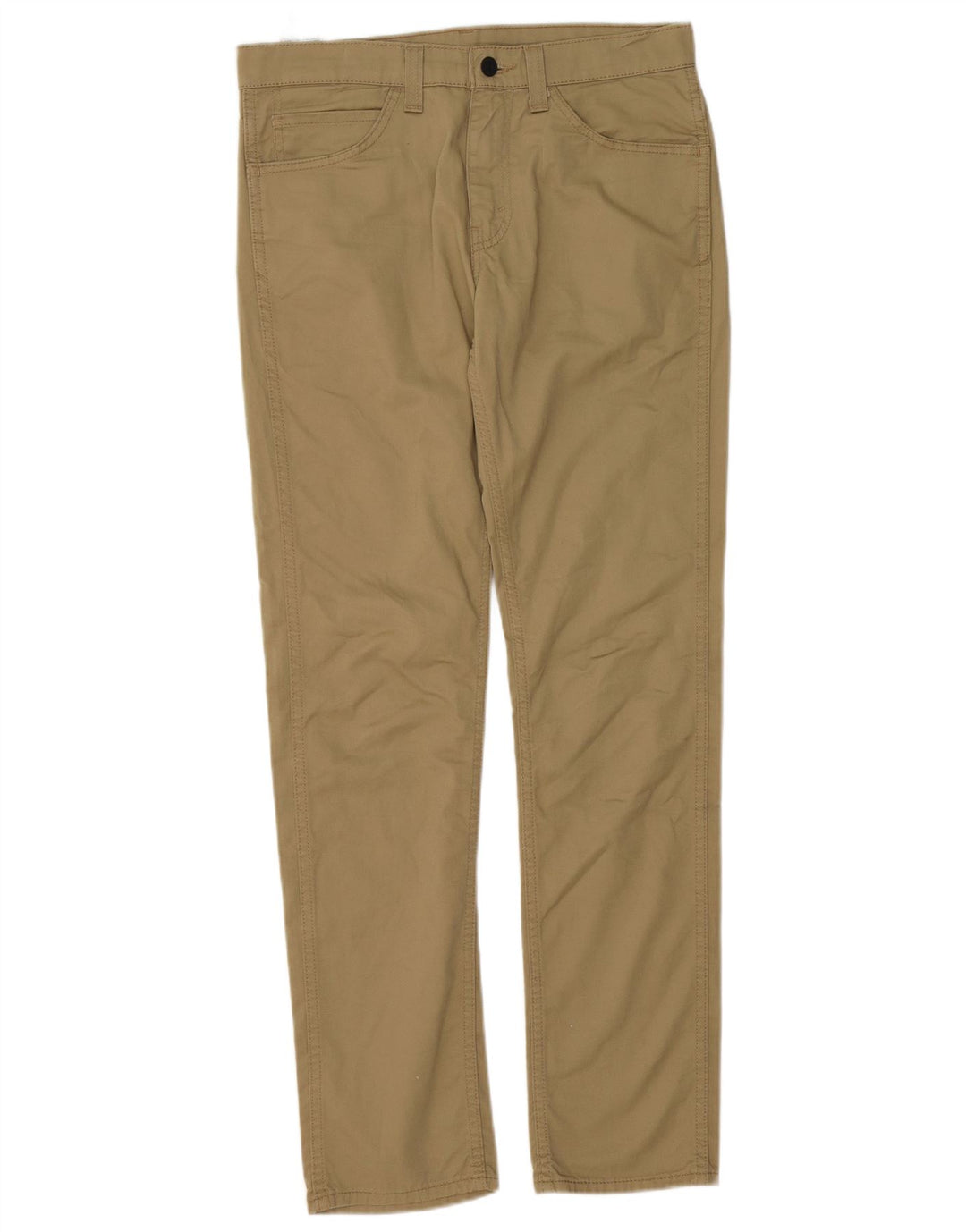 Levi's Uomo 511 Pantaloni Casual Slim W32 L32 Cotone Beige