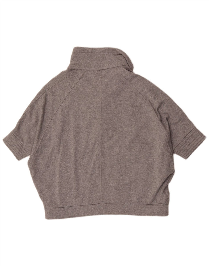Giacca sportiva oversize a maniche corte da donna Puma UK 14 Large Grigio