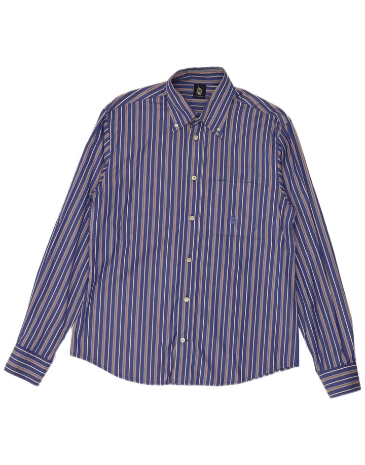 Camicia da uomo Marina Yachting taglia 41 grande a righe blu