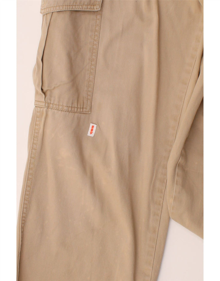 DKNY Womens Straight Cargo Trousers US 8 Medium W26 L25 Beige Cotton Vintage Dkny and Second-Hand Dkny from Messina Hembry 