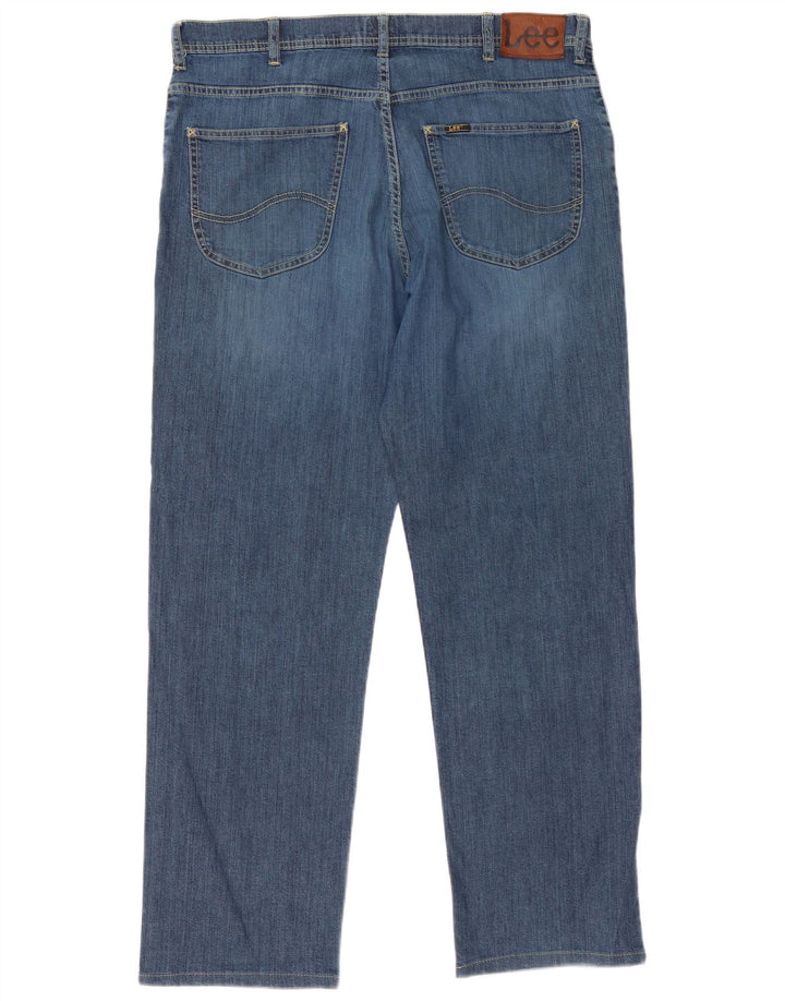 Jeans dritti da uomo Lee Brooklyn W38 L31 cotone blu