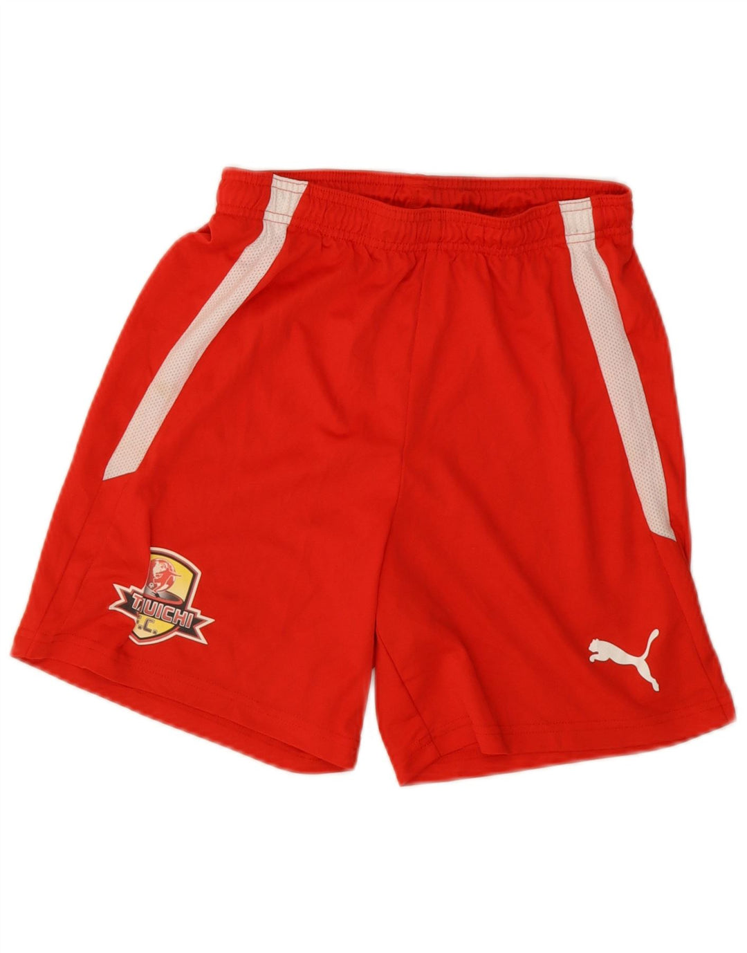 Pantaloncini sportivi Puma da ragazzo 15-16 anni Rosso Colourblock