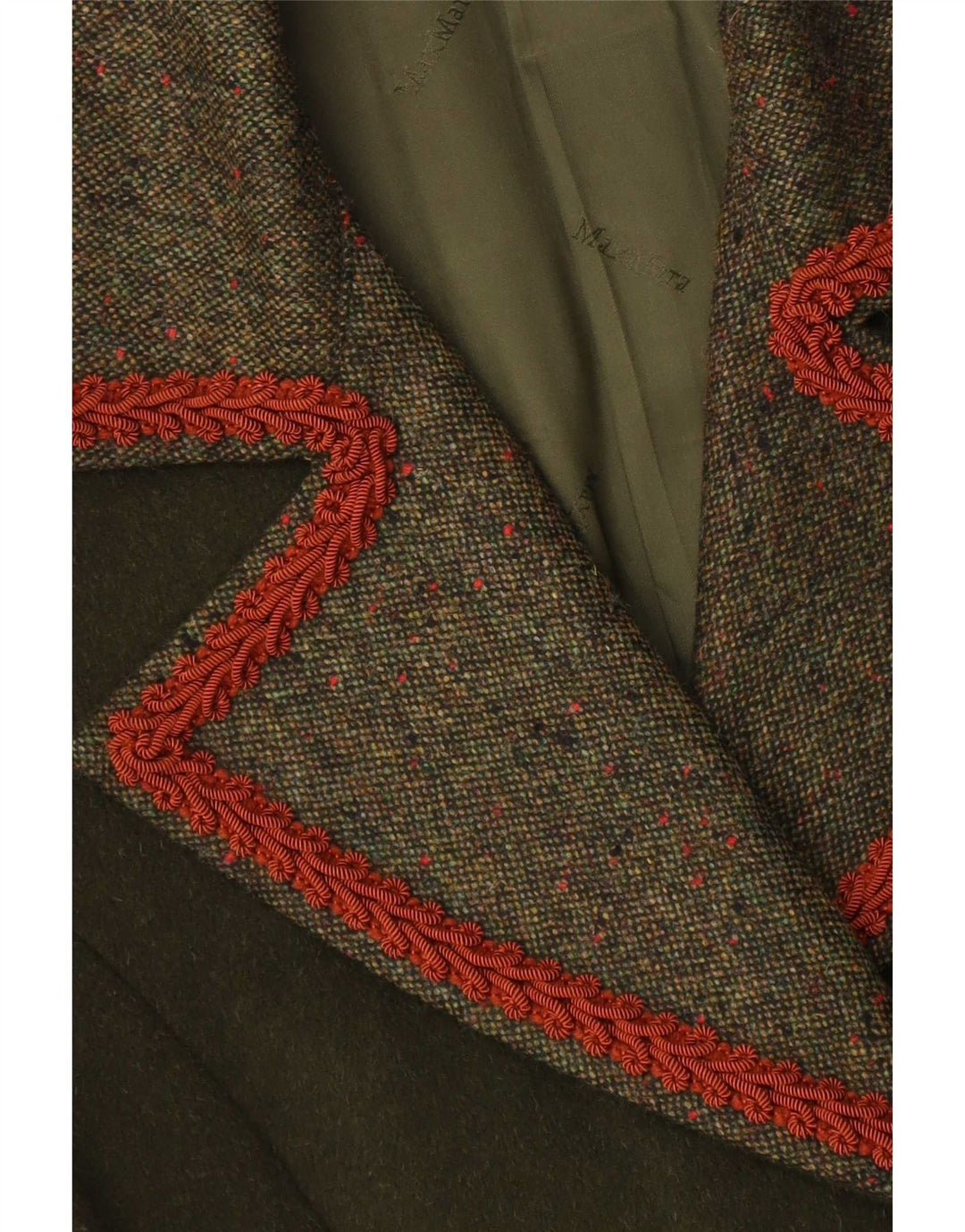 Soprabito vintage da donna UK 14 verde medio classico