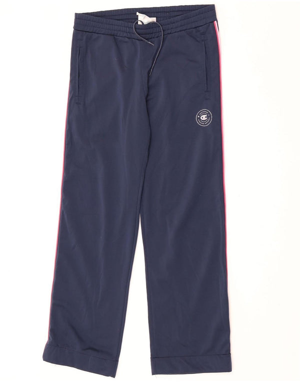 Pantaloni da tuta da ragazza Champion 11-12 anni Large in poliestere blu navy