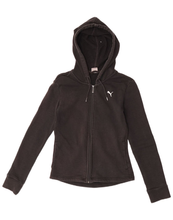 Felpa con cappuccio e zip da donna Puma UK 6 XS Nera