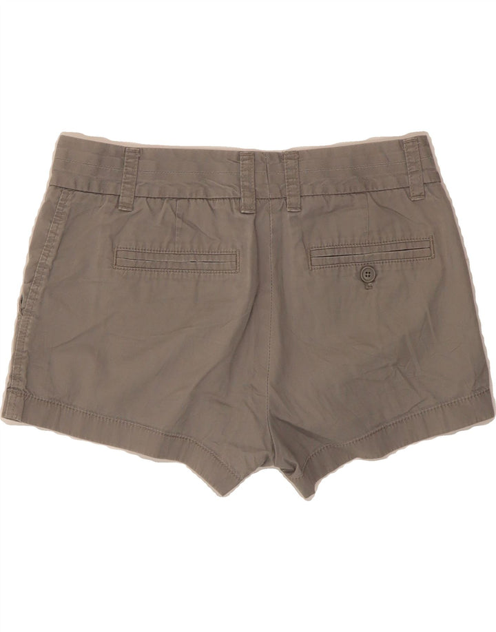 J. CREW Womens Broken In Chino Shorts US 4 Small W30  Grey Cotton Vintage J. Crew and Second-Hand J. Crew from Messina Hembry 
