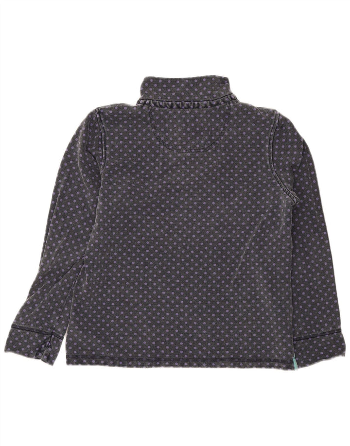 CREW CLOTHING Felpa da donna maglione UK 14 grande grigio maculato