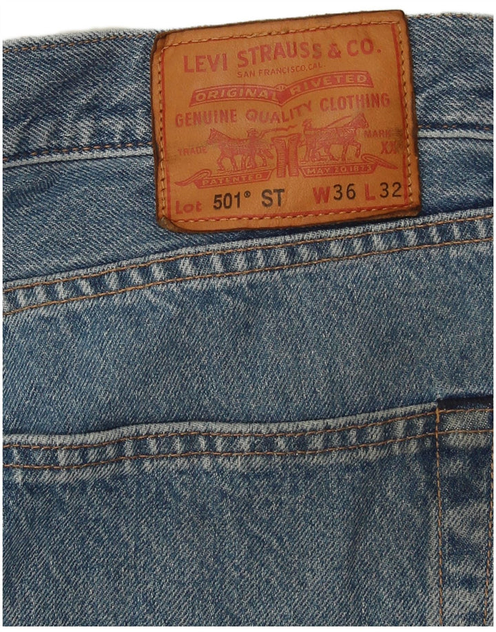 Levi's Uomo 501 Jeans dritti W36 L32 Cotone Blu