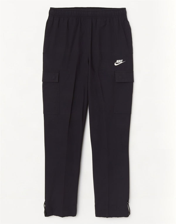 Pantaloni da tuta cargo Nike da uomo piccoli in cotone blu navy