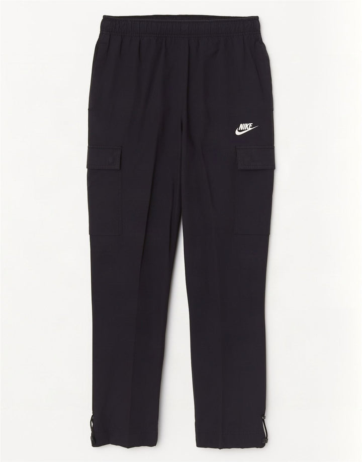 Pantaloni da tuta cargo Nike da uomo piccoli in cotone blu navy