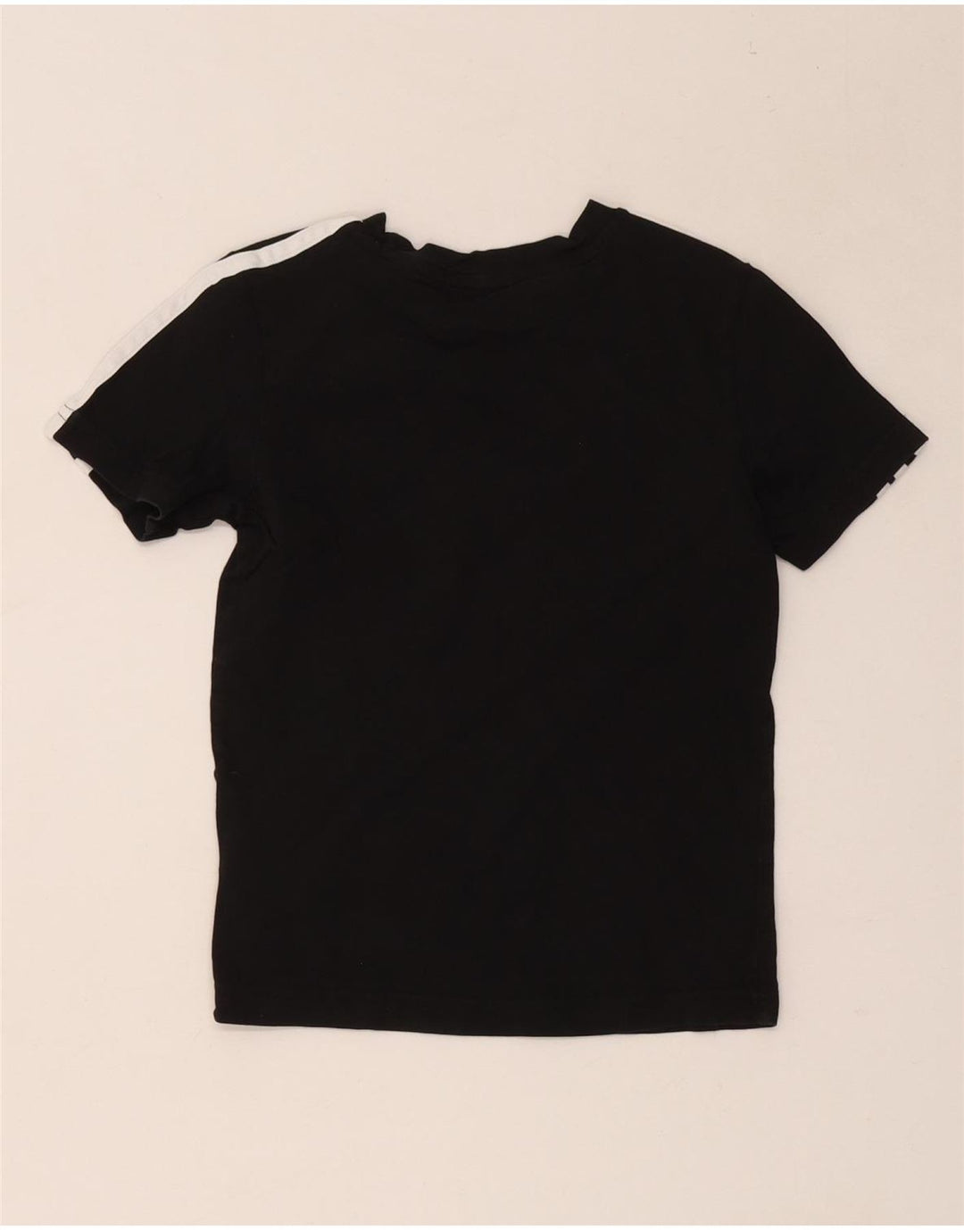 T-shirt Adidas da ragazzo Top 7-8 anni in cotone nero